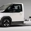 Шасси Kia PV5 на выставке