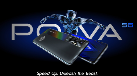 Tecno Pova 5G: 120Hz screen, Dimensity 900 chip, 6000mAh battery and 50MP camera for $268