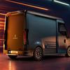 Електричний LCV Estafette на тлі міста