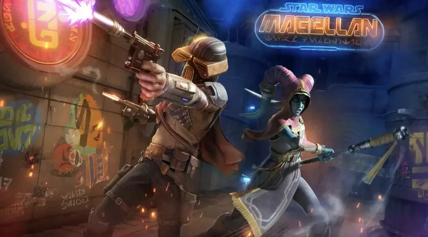 Погрузитесь в вселенную Star Wars: искусство Magellan