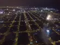 Фейерверки над всем городом с сняли с квадрокоптера