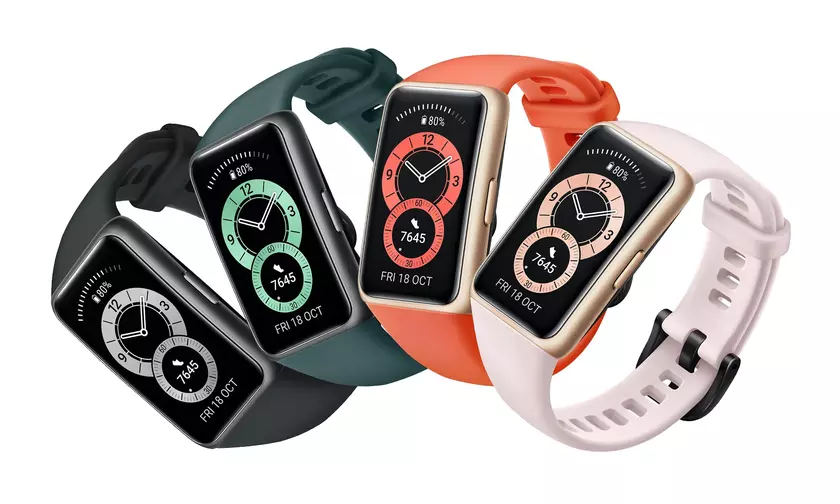 Huawei Band 6 приехал в Украину: конкурент Xiaomi Mi Band 6 с безрамочным экраном, автономностью до 14 дней и акционным ценником 1 444 грн
