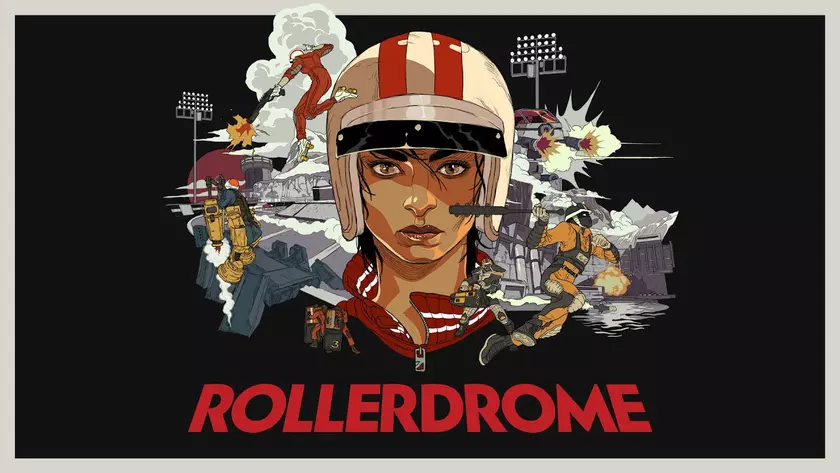 Геймплей и подробности Rollerdrome - кровавого спорта со стрельбой на роликах