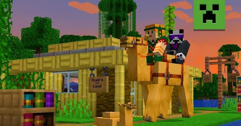 Верблюды Minecraft уже доступны в новой бета-версии