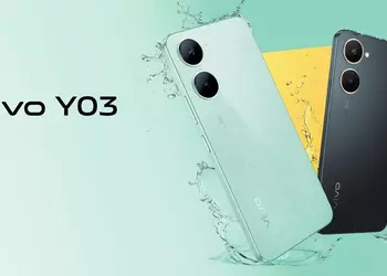 vivo Y03: budget smartphone with 90Hz screen, MediaTek Helio G85 chip and IP54 protection
