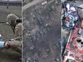 Украинский БПЛА «Лелека-100» зафиксировал кладбище разбитой российской техники в Белгородской области: десятки единиц, включая танки и артиллерию