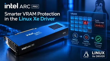 Intel навчить Linux-драйвери Xe ігнорувати «биту» відеопам’ять