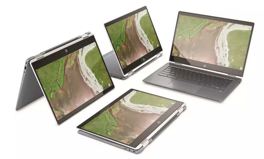 HP Chromebook x360 14: свежий тонкий хромбук-трансформер с процессорами Intel Core 8-го поколения