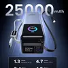 Показ зручності бездротового заряджання із Ugreen 200W Power Bank