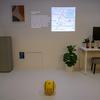 Ballie the robot assistant in action.