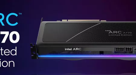 Intel раптово припинила постачання відеокарти Arc A770 Limited Edition із 16 ГБ пам'яті