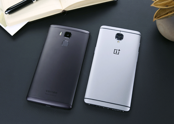 Сравнение дизайна OnePlus 3 и Vernee Apollo Lite на видео
