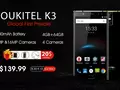 OUKITEL K3: старт предзаказов по суперцене в $139