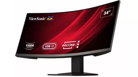 ViewSonic VG3419C - вигнутий ігровий UWQHD-монітор із частотою кадрів 120 Гц і радіусом кривини 1500R