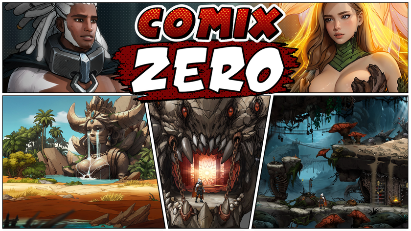 Comix Zero - украинский soulslike-платформер с открытым миром, где главный герой стремится спасти мир и завоевать женские сердца