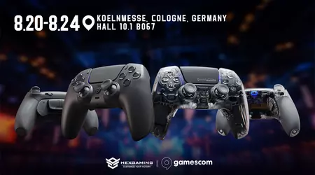 Hexgaming will show controllers for professional gamers at Gamescom 2025