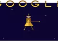 Google сделала дудл в честь полета зонда «Кассини» над Сатурном