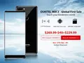 Старт мировых продаж безрамочного смартфона OUKITEL MIX 2