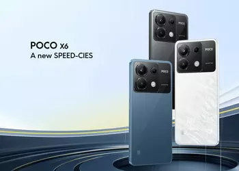 POCO X6 5G: simplified version of POCO X6 Pro with Snapdragon 7s Gen 2 chip