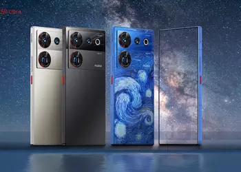 Nubia Z50 Ultra: 120Hz flat display with no holes or notches, Snapdragon 8 Gen 2 chip and 80W charging from $577