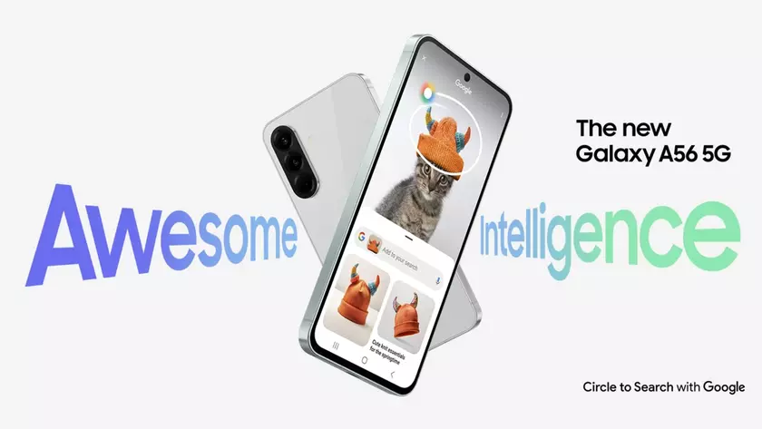 Galaxy A56: усовершенствованные экран и камера в новом дизайне