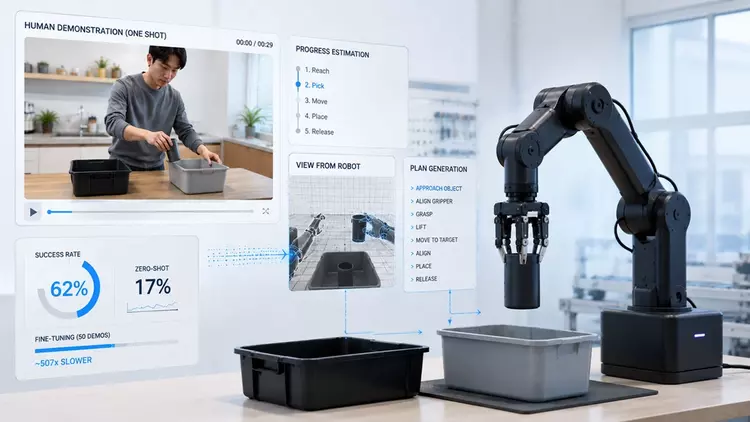 Ce robot apprend un geste en ...