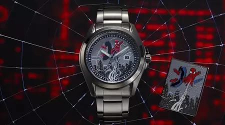 Citizen's new Spider-Man Eco-Drive watch has a glow-in-the-dark comic-book dial