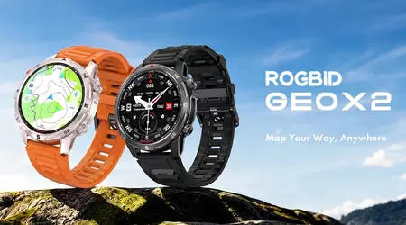 Rogbid GeoX2: броньований смартгодинник з офлайн-картами за $90