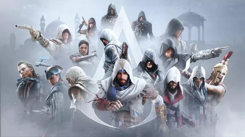 Искусство сквозь века: уникальный коллаж героев Assassin’s Creed