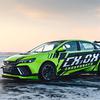 Гоночный автомобиль Geely на метаноле