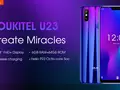 OUKITEL готовит к выходу смартфон U23: Soc Helio P23 и градиентный цвет