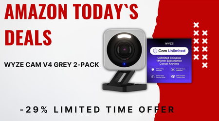 WYZE Cam v4 2-Pack Security System – Incredible $24 Savings Now Live!