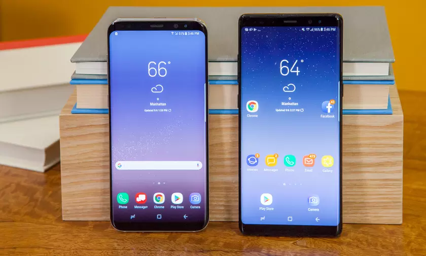 Samsung не будет обновлять старые флагманы Galaxy S8 и Galaxy Note 8 до Android 10