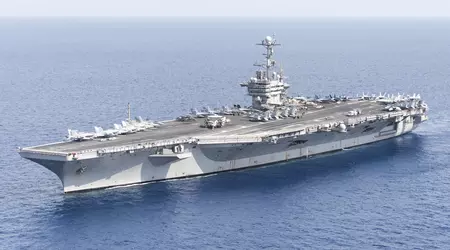 Винищувач F/A-18E впав з палуби авіаносця Harry S. Truman у море