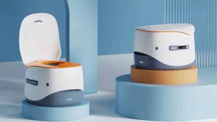 Xiaomi представила умный детский унитаз, который сам пакует использованные подгузники (и не только)