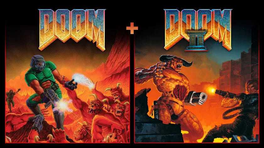 Ретро-классика в новом облике: Арты Doom и Doom II