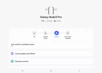 Galaxy Buds 3 Pro Manager app has been updated to match the One UI 7.0 design