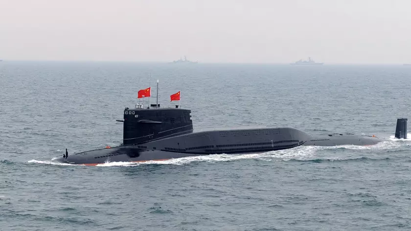 Китай перекинул свою секретную подводную лодку ближе к Тайваню