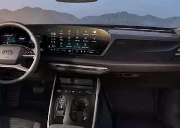 The new Audi A6: here's what the interior looks like without the passenger display
