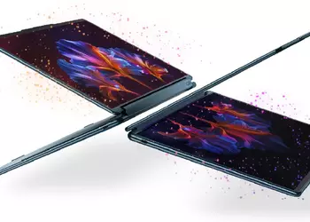 Lenovo представила мощный ноутбук Yoga Slim 9i с двумя POLED-дисплеями, без клавиатуры и широкими ИИ-возможностями