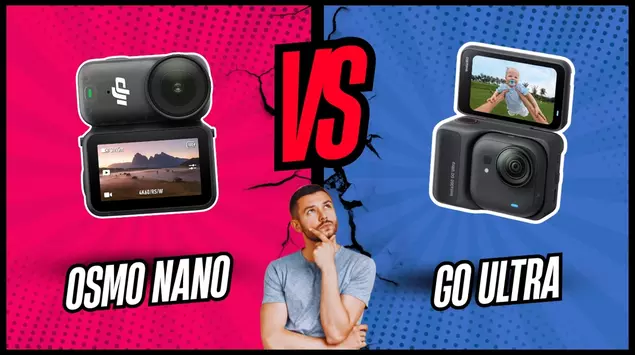 DJI Osmo Nano vs Insta360 GO ...