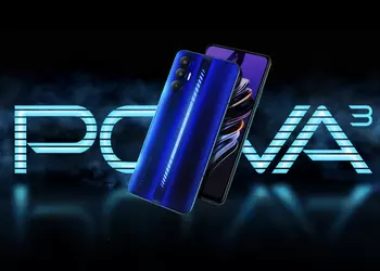 Tecno Pova 3: budget smartphone with 7000 mAh battery and 33 W charging