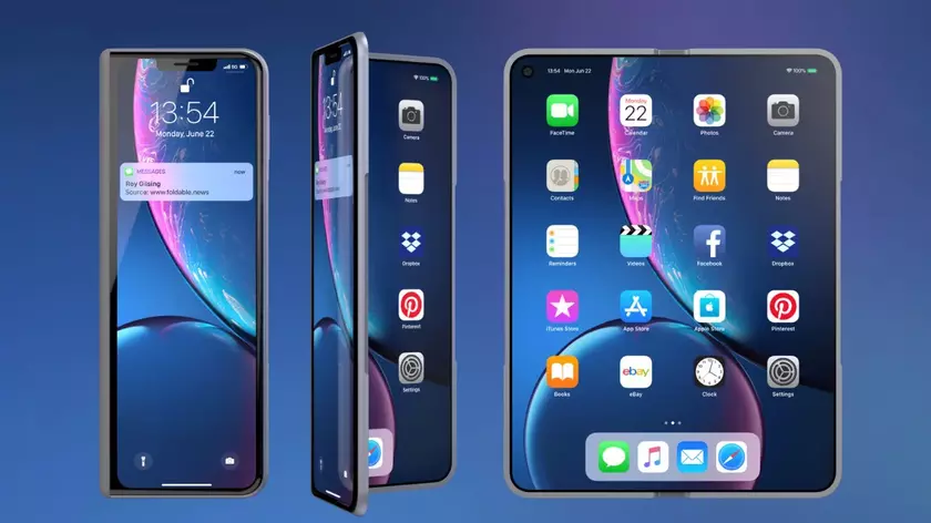 Складной iPhone: Взгляд на будущее в изображениях