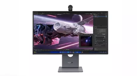 Lenovo представила професійний монітор Yoga Pro 27UD‑10 з 4K‑камерою та вдосконаленою кольорокорекцією