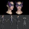 Concept art of a possible Damian Wayne in a Batman costume