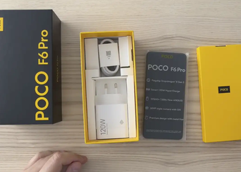 Poco F6 Pro unboxed in a video days before its official launch