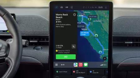 Ford electric cars can now route to Tesla Supercharger stations using Apple Maps on CarPlay