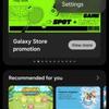 Screenshot of the game hub with Galaxy S25