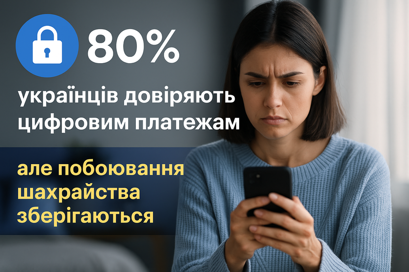 Исследование Visa: Цифровым платежам доверяют 80% украинцев, но мошенничество все еще вызывает беспокойство