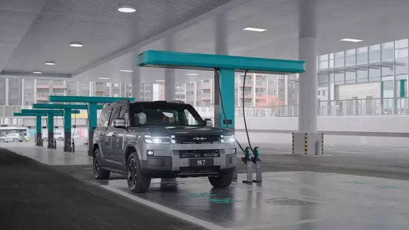 Зарядная станция BYD высокой мощности